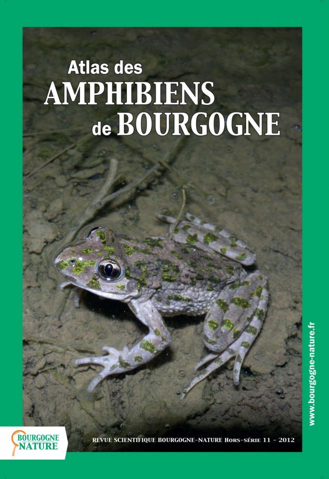 Couverture de l'Atlas des Amphibiens de Bourgogne - Hors-série Bourgogne-Nature n°11